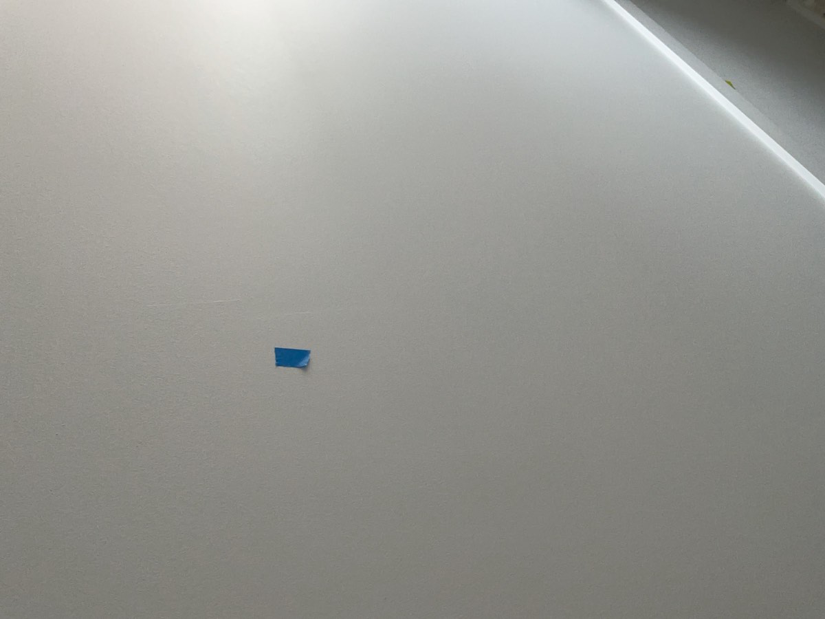 Common areas painting, recorded at a handover inspection in Oran Park