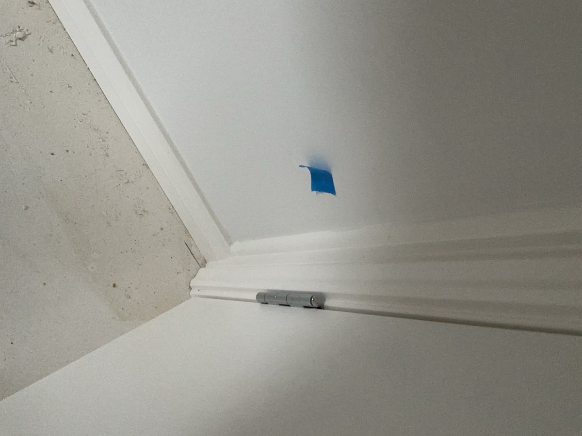 Ground floor painting, recorded at a handover inspection in Oran Park