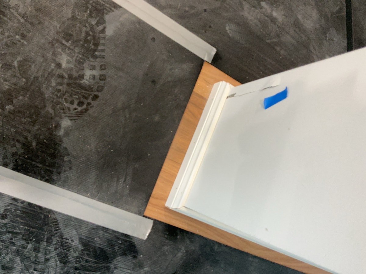 Ground floor painting, recorded at a handover inspection in Oran Park